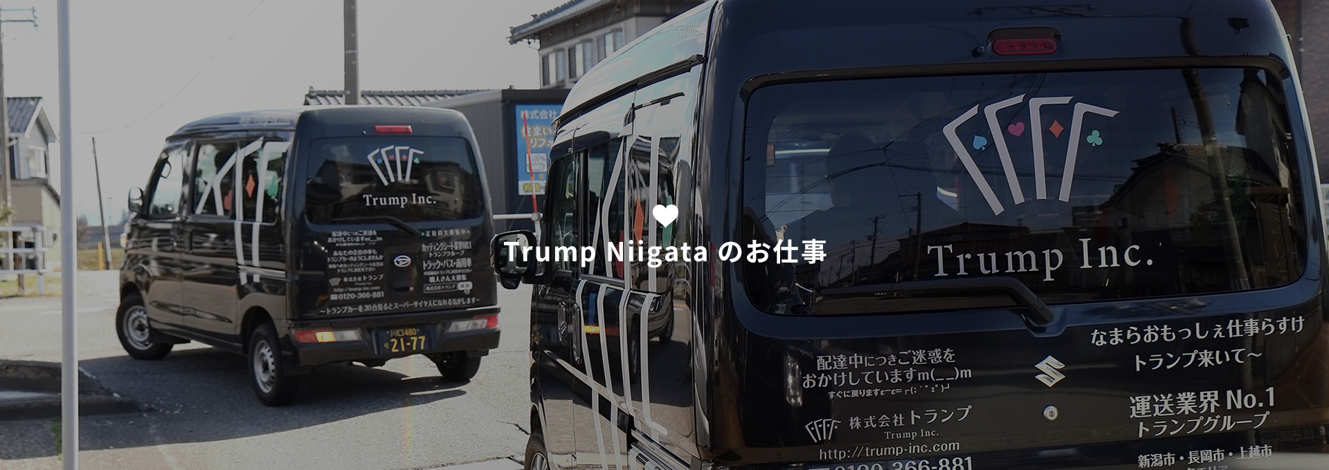 Trump Niigataのお仕事